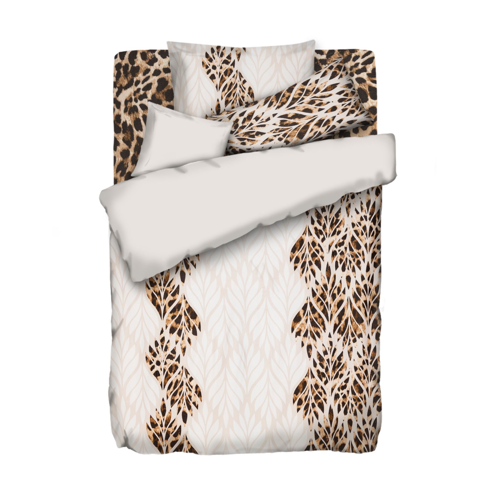 WINTERENGEL Wendebettwäsche Designauswahl Mikrofaser Flanell Einzelbett, 5tlg.