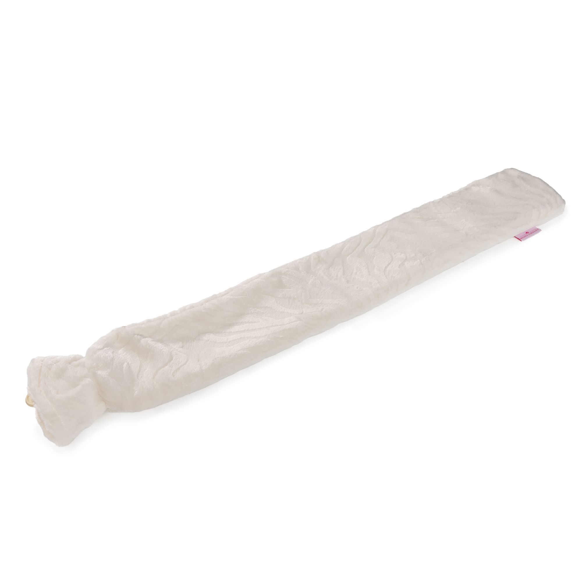 MONT CHALET XL-Wärmflasche uni Hoch-/Tiefstruktur Mikrofaser Chinchilla ca. 11x75cm, 1L