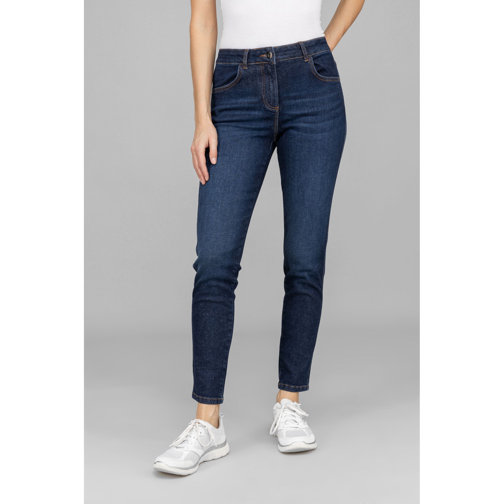 B-Ware STUDIO UNIQUE® Jeanshose 4-Pocket-Style 98% Bio-Baumwolle