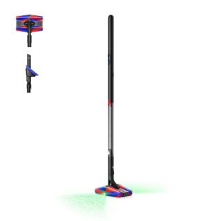 DYSON PencilVac Fluffycones Akku-Staubsauger Lichtstrahl Vorder-& Rückseite, bis 30min