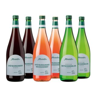 AFFENTALER WEIN Literweine gemischt oder sortenrein JG 2024/25 Inhalt 6x 1 Liter