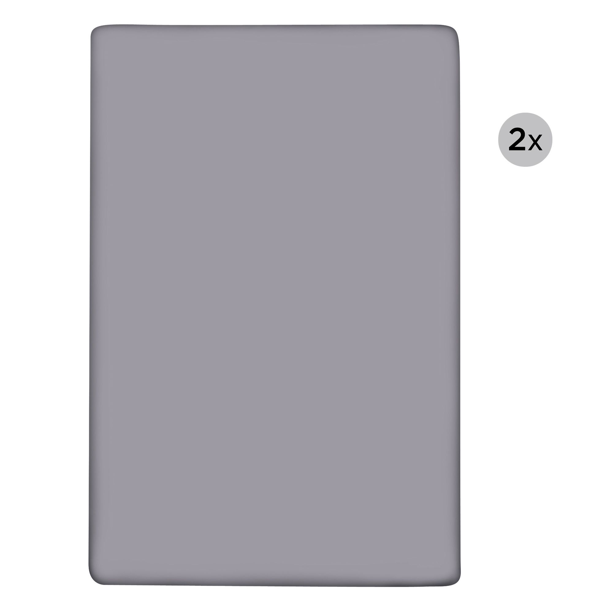 WINTERENGEL 2 uni Spannbettlaken Normalgrößen Mikrofaser Flanell Steghöhe ca. 26cm