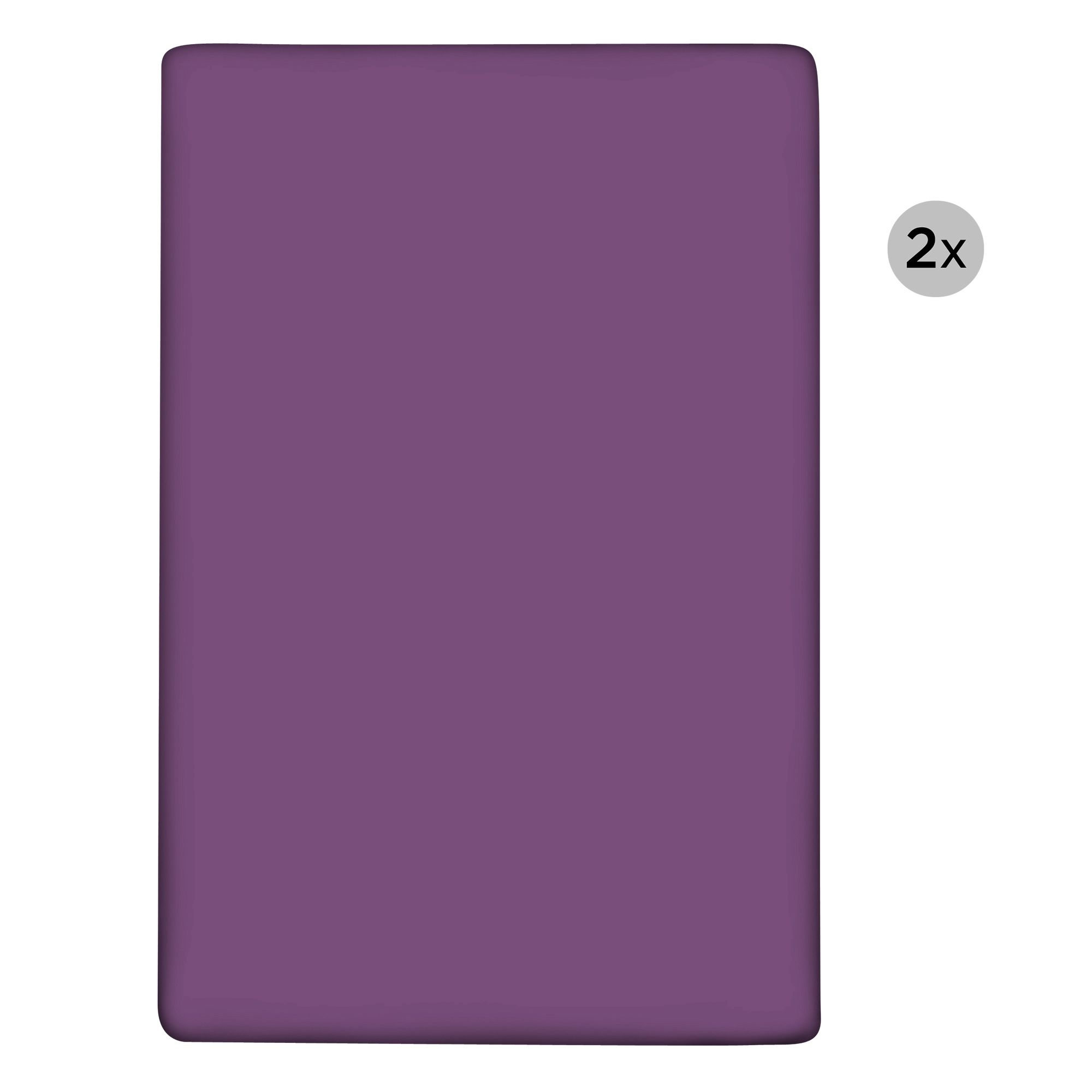 WINTERENGEL 2 uni Spannbettlaken Normalgrößen Mikrofaser Flanell Steghöhe ca. 26cm