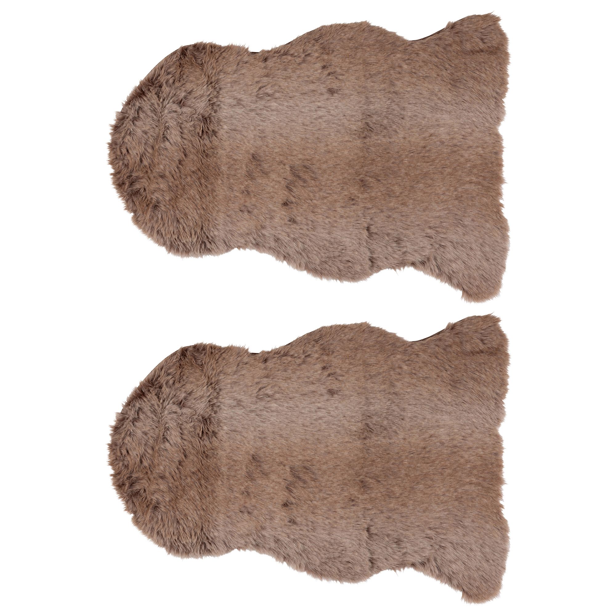 MONT CHALET 2 Dekofelle Webpelz-Fellimitat rutschfest waschbar, ca. 60x90cm