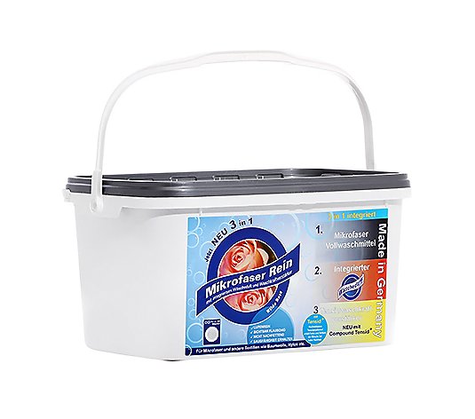 WÄSCHEDUFT PLUS 3in1-Pflege- Vollwaschmittel mit Waschkraftverstärker Wäscheduft, 4kg