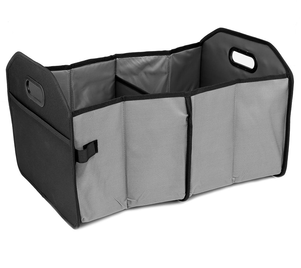 Kofferraum-Faltbox mit 2 Staufächern univ. einsetzbar robustes Material 67l  Stauvolumen 