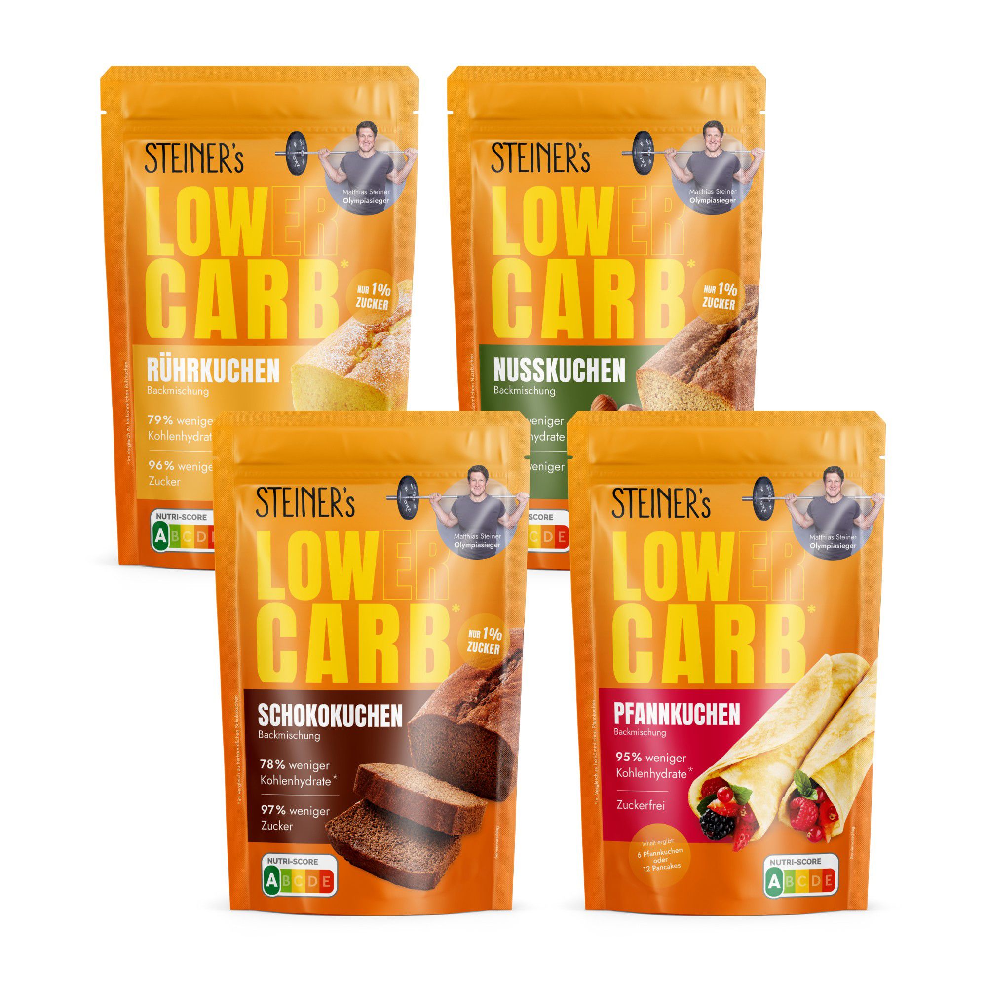 STEINER's Back Set mit 4 Sorten exklusiv bei QVC Inhalt 820g