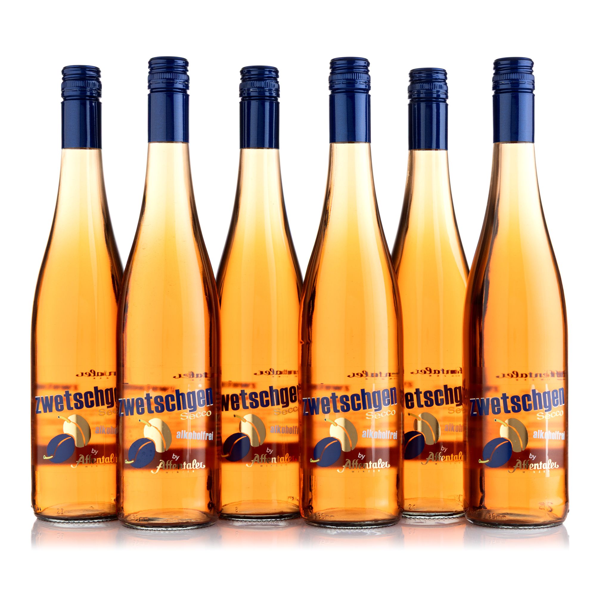 AFFENTALER WEIN Zwetschgen Secco frisch & fruchtig 6 Flaschen à 0,75l
