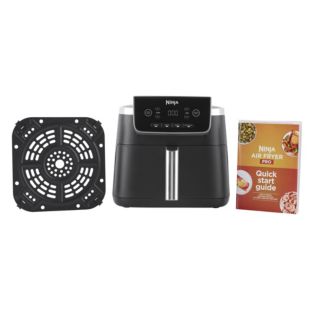 NINJA® Heißluftfritteuse AF140EUBRN 4 Kochfunktionen 4,7L Fassungsvermögen