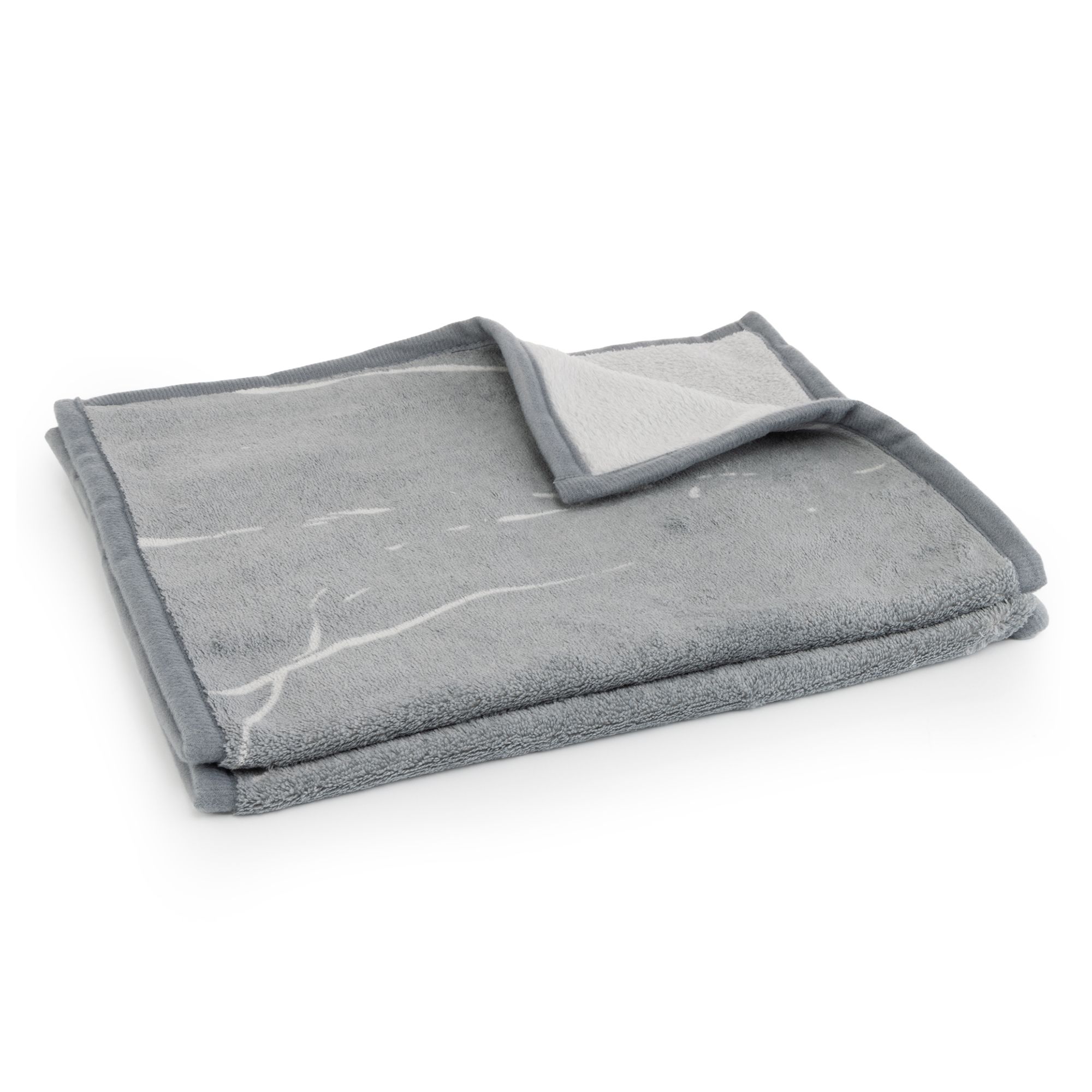 BADIZIO Softdry 2 Gästehandtücher Marmor-Design MF Kuschelplüsch ca. 30x50cm