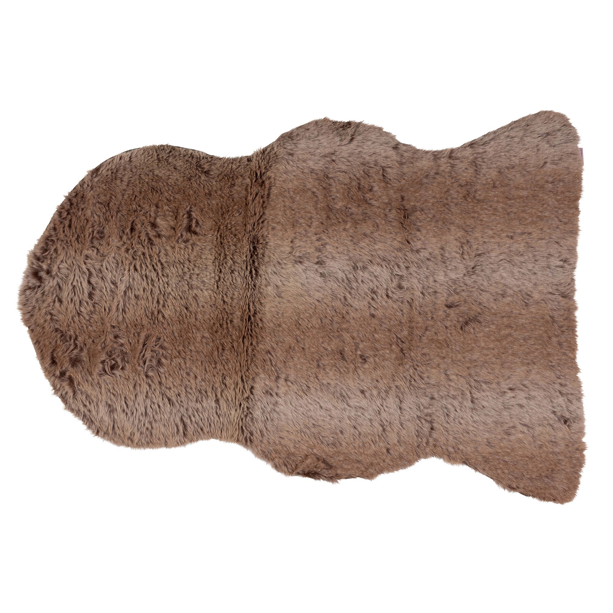 MONT CHALET XXL-Dekofell Webpelz-Fellimitat rutschfest waschbar, 85x125cm