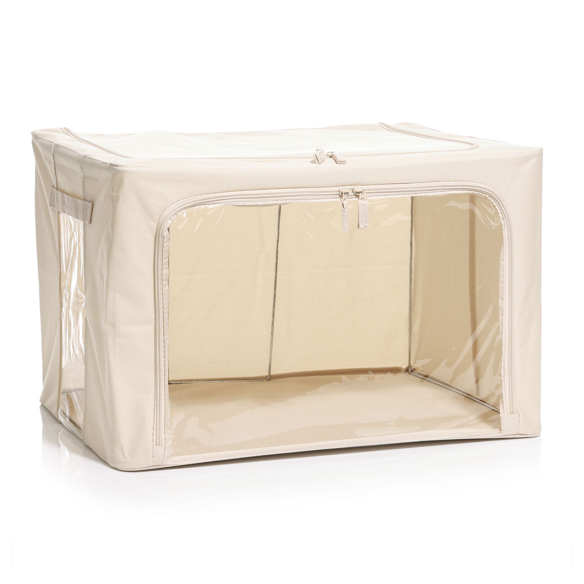 AQURAT Aufbewahrungsbox Large, 77l mit XL-Sichtfenster stapelbar