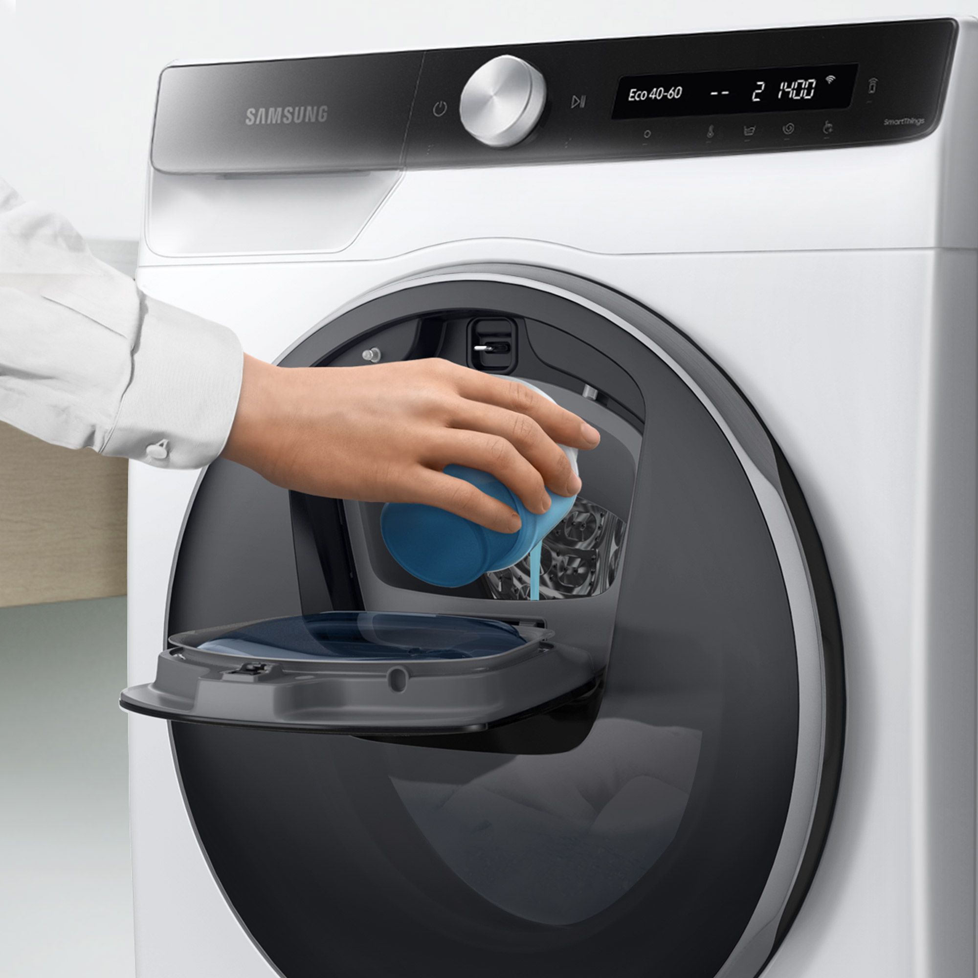 SAMSUNG Waschmaschine 9kg / EEK A AddWash™, WiFi 3J.Herstellergarantie | Frontlader