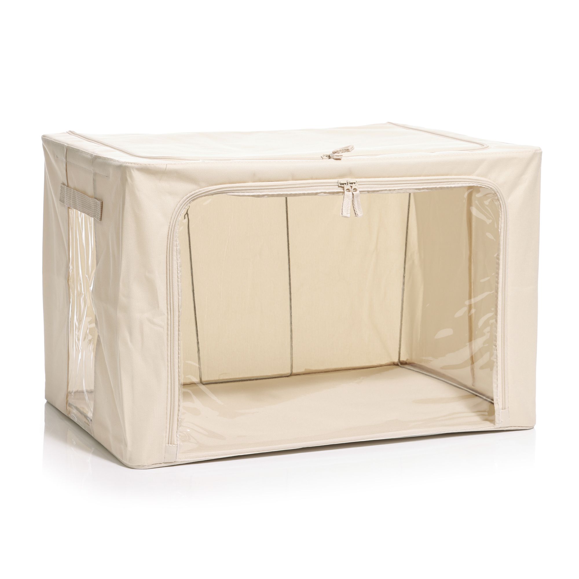 AQURAT Aufbewahrungsbox Extra-Large, 90l mit XL-Sichtfenster stapelbar