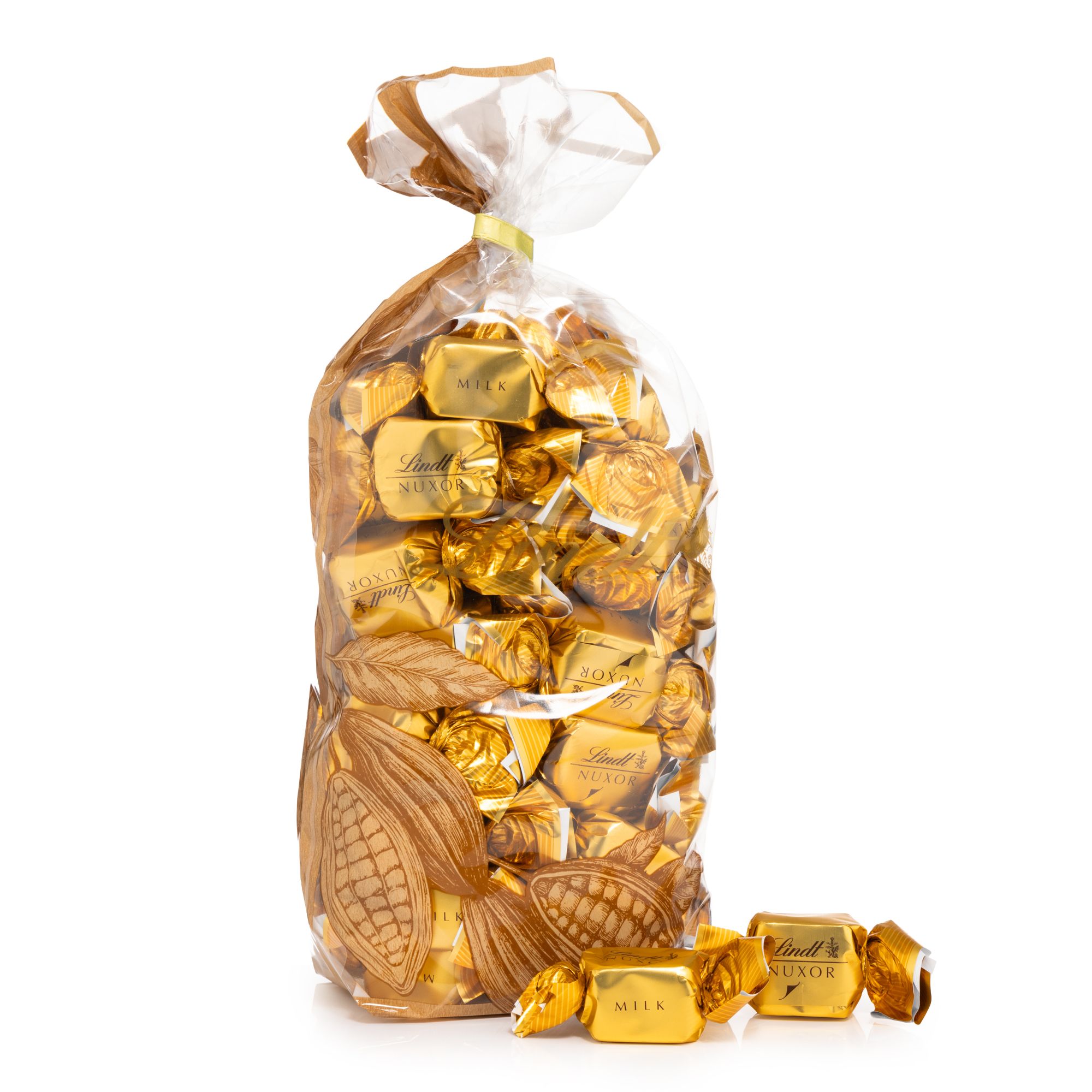 LINDT Nuxor Schokolade mit ganzen Haselnüssen Inhalt 539g, 42 Stk.