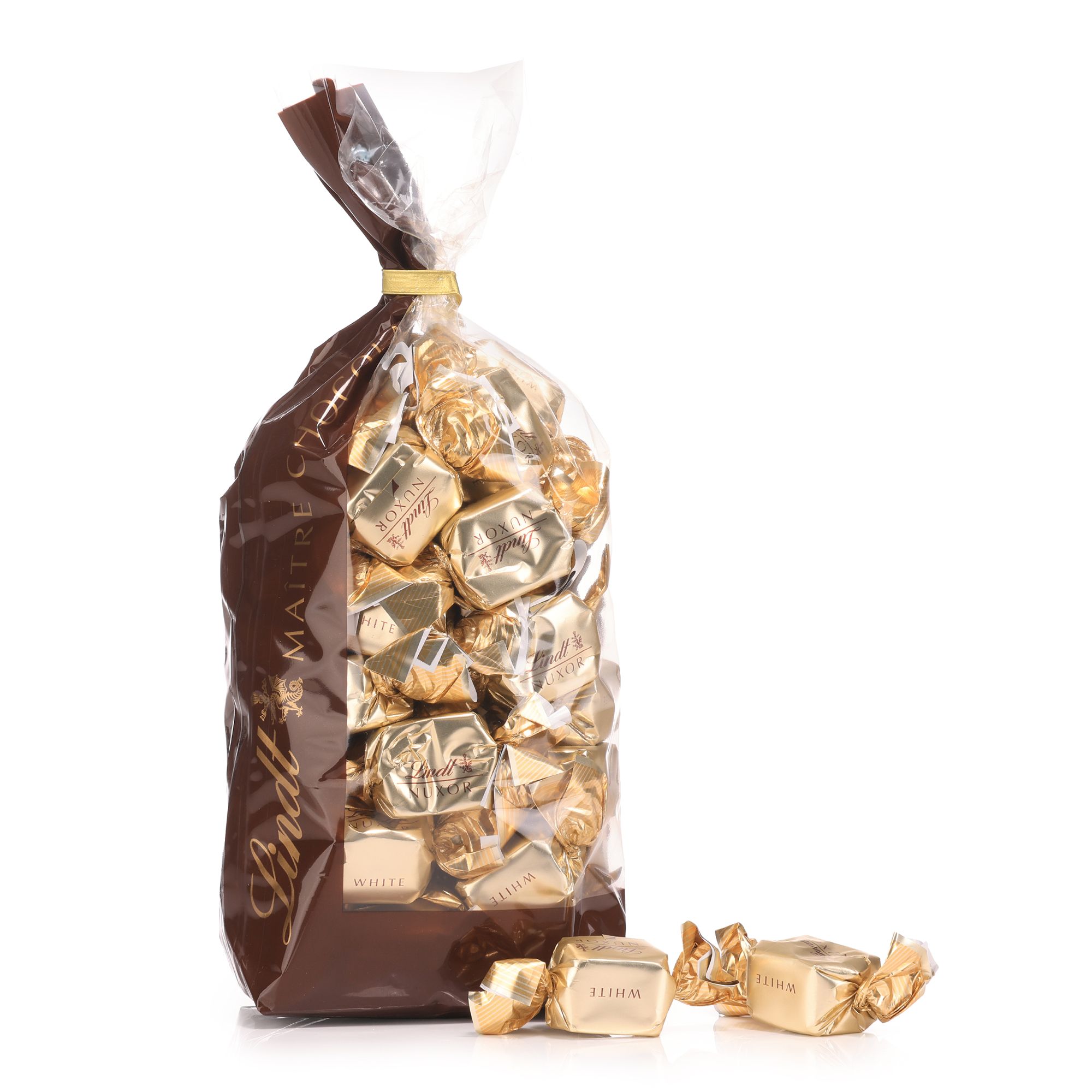 LINDT Nuxor Schokolade mit ganzen Haselnüssen Inhalt 539g, 42 Stk.