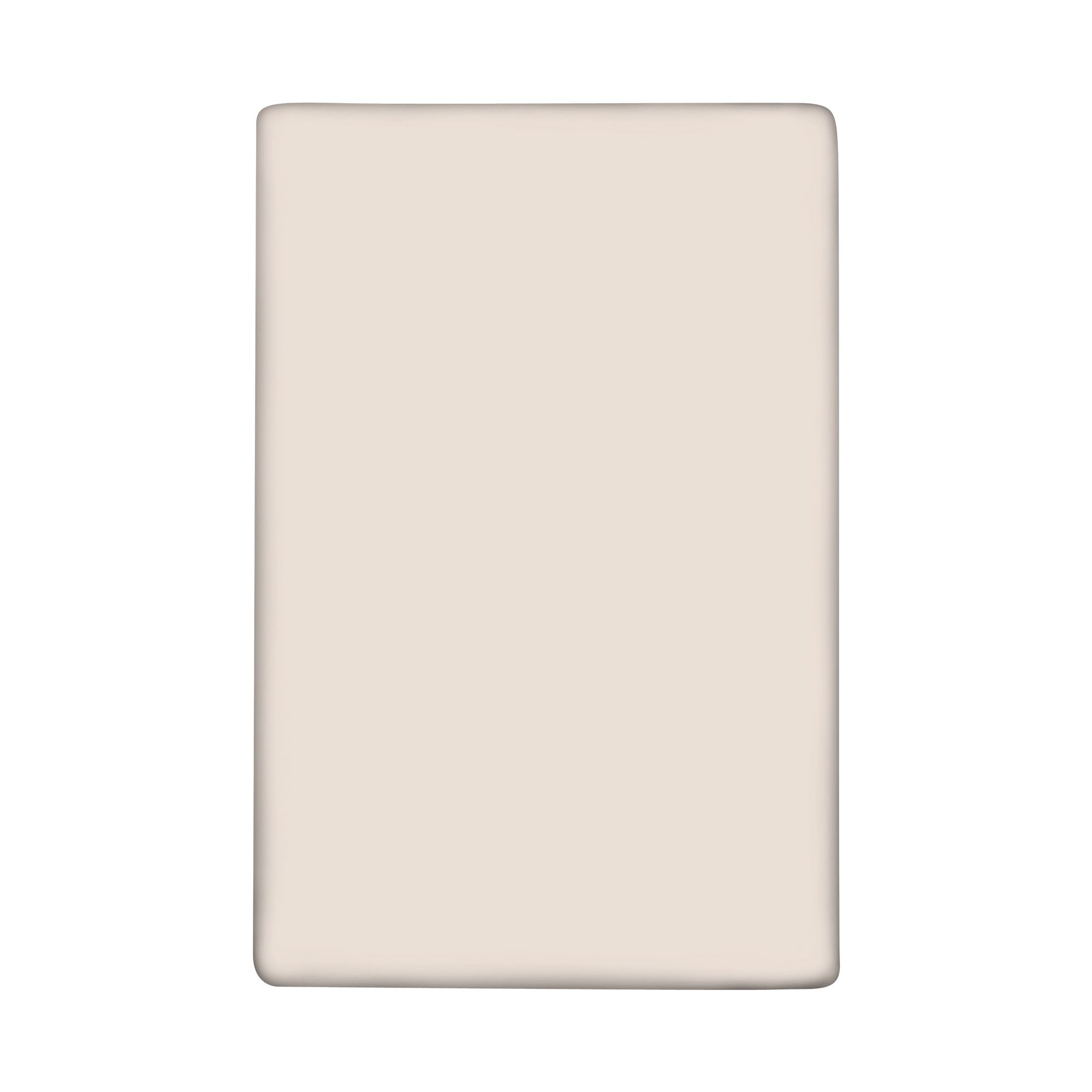 MONT CHALET 1 Spannbettlaken uni Mikrofaser Chinchilla Steghöhe ca. 26cm