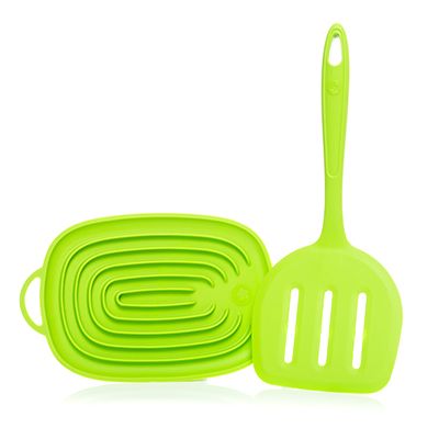 KOCHBLUME® Pfannenwender extra breit inkl. Multiablage 2tlg.