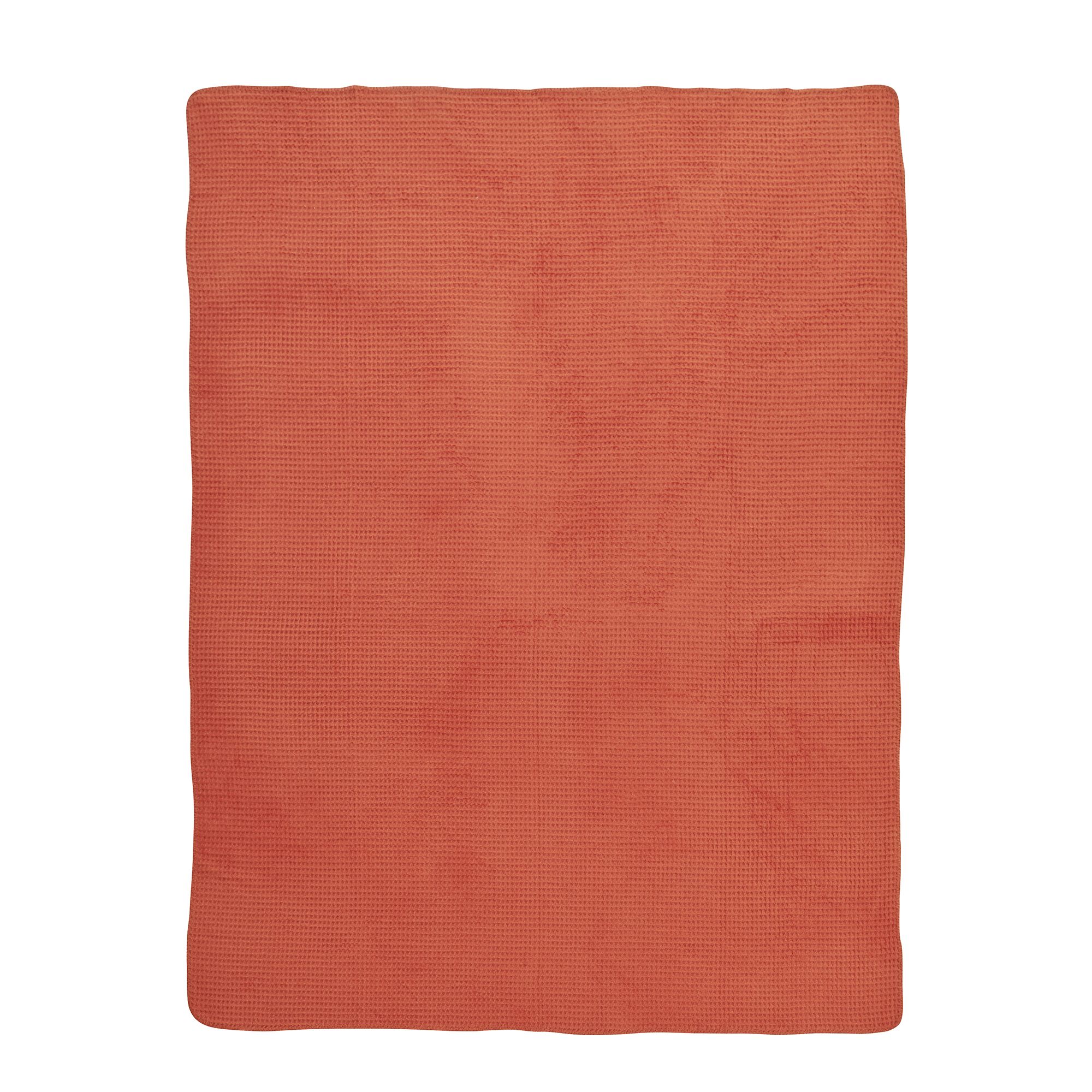 done.® Wohndecke CODY uni Waffel-Piqueé waschbar, 150x200cm