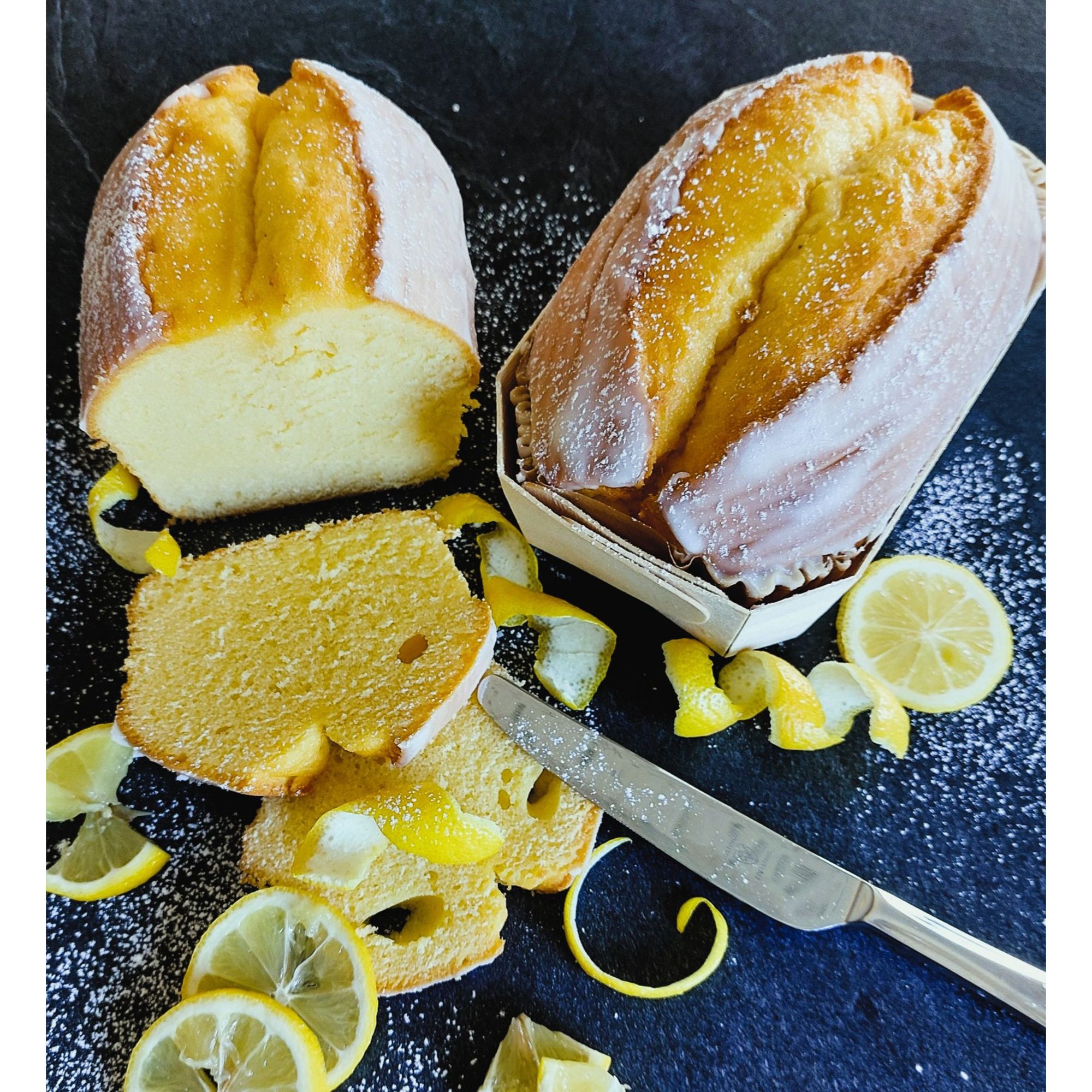 BÄCKEREI DREHER Zitronenkuchen Rührgebäck Inhalt 2x 520g