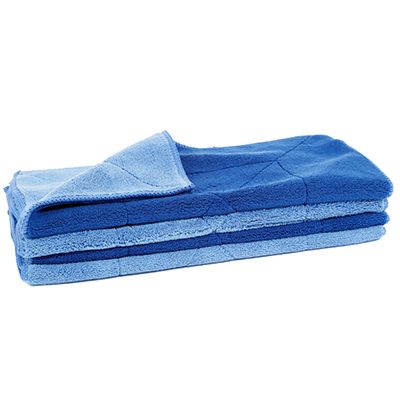 KOCHBLUME® Mikrofasertücher extra dick ca. 30x30cm, 4tlg. Waschbar bis 40°C