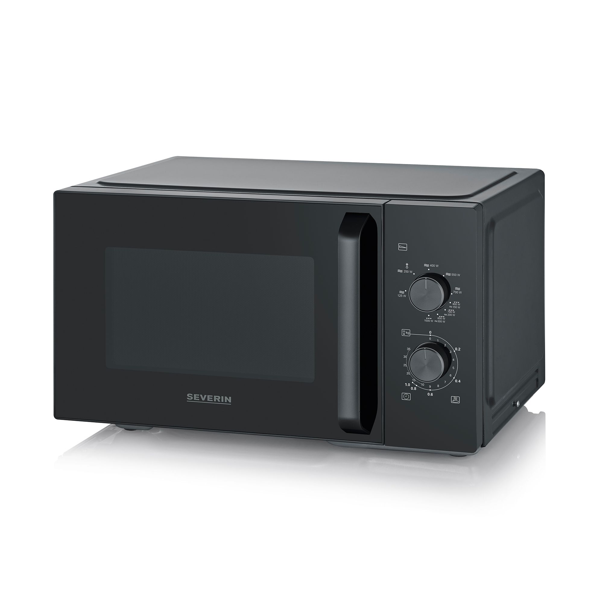 SEVERIN MW 7792 Mikrowelle 2-in-1 inkl. Grillfunktion 20L Garraum, 900W