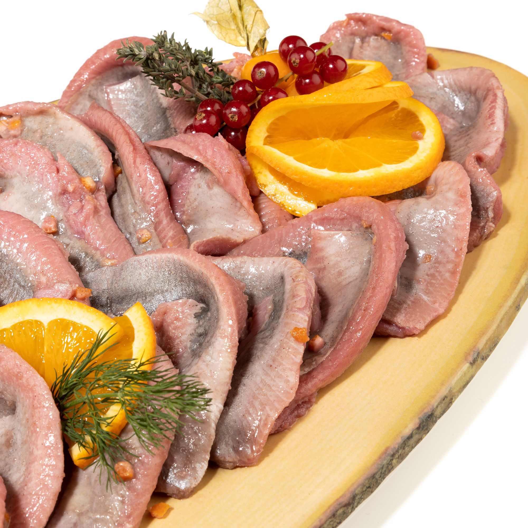 DIE RÄUCHEREI Winter Matjesfilet mit Orangen Gewürznote, 5x 260g Inhalt ...