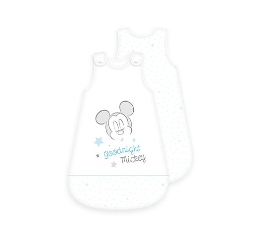 Disney Schlafsack Mickey Mouse hellblaue Sterne Größenauswahl