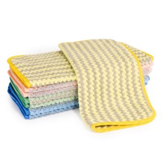 AQUA CLEAN Kristall Staubtücher mit Zick-Zack Muster antistatisch 8tlg.