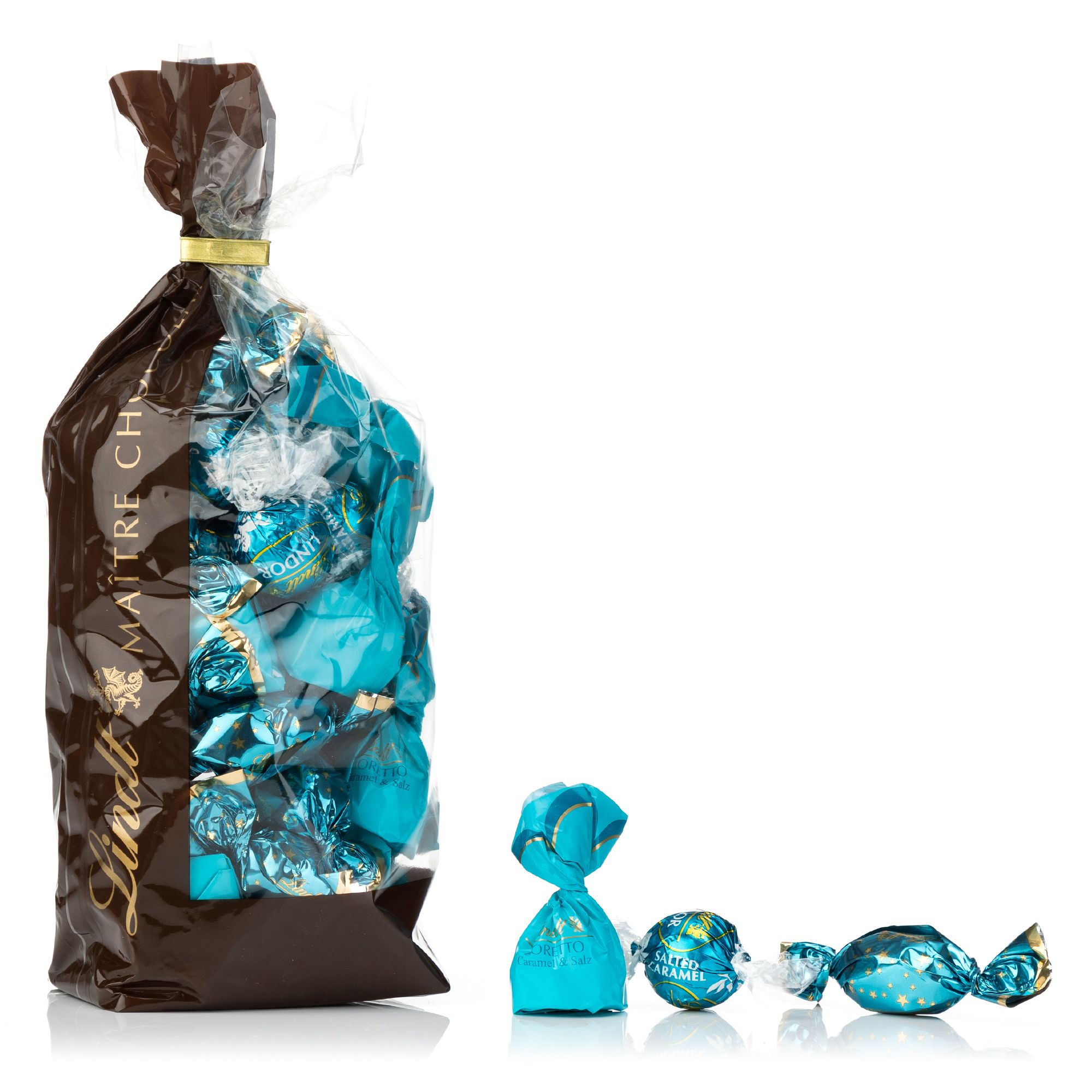 LINDT Caramel & Salz Variation 3 versch. Sorten Inhalt 601g