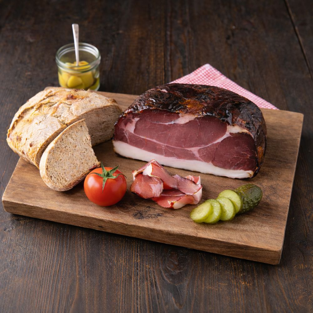 TANNENGLÜCK Schwarzwälder Schinken, am Stück 5 Monate gereift Inhalt 1.000g