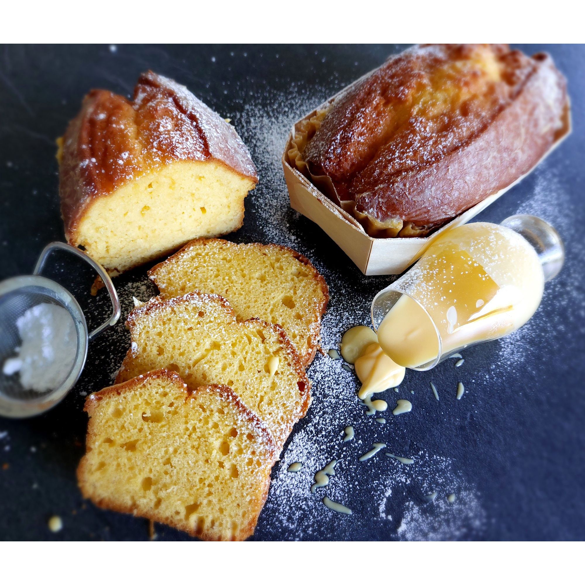 BÄCKEREI DREHER Eierlikörkuchen mit hausgemachtem Eierlikör Inhalt 2x 520g