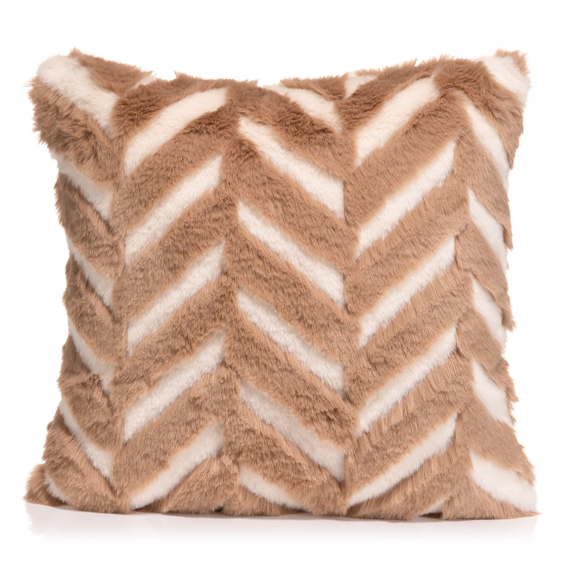 MONT CHALET Premium-Kissenhülle Jacquard-Muster Mikrofaser-Rückseite waschbar, ca. 50x50cm