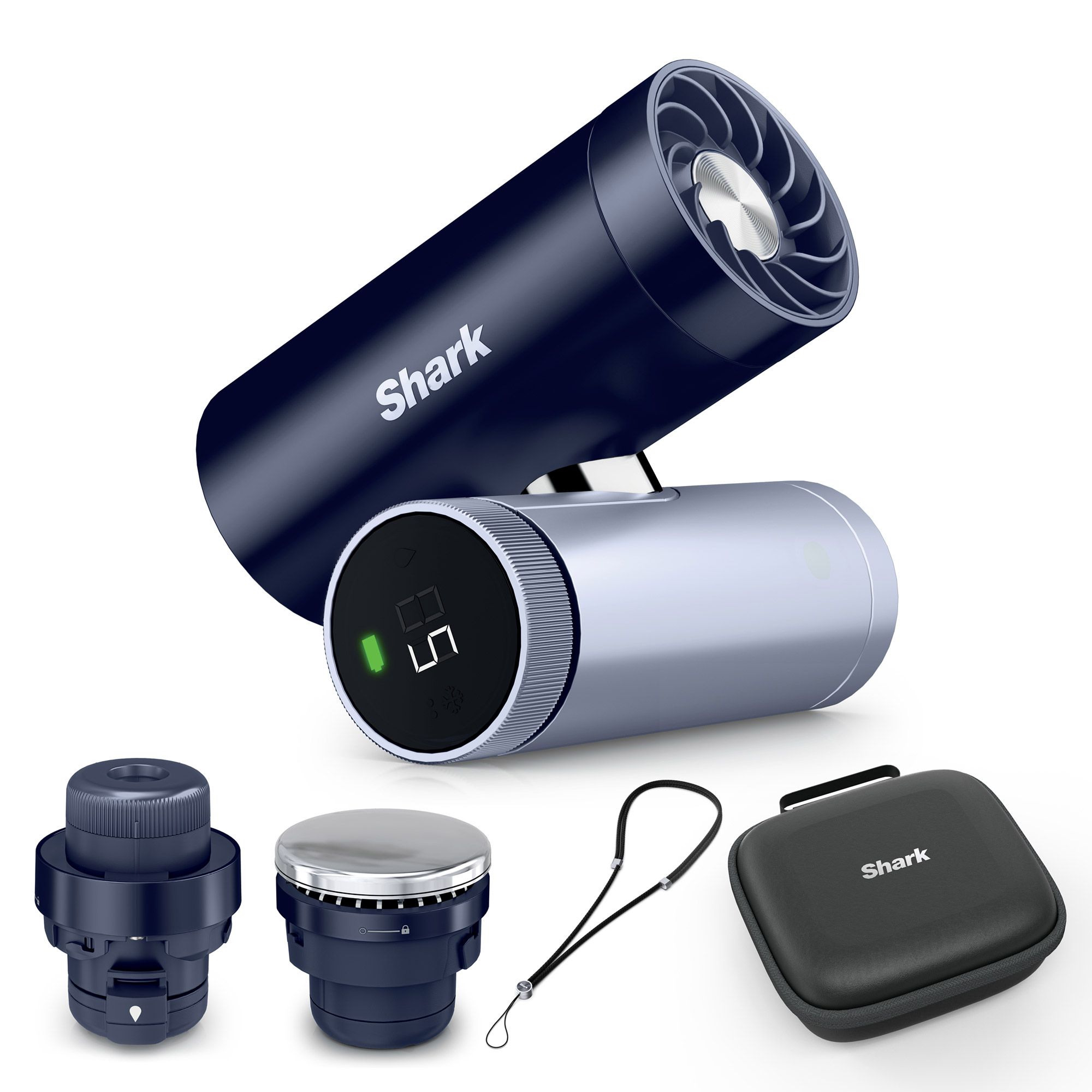 SHARK ChillPill FA025EU Mini-Ventilator Kühl & Sprühfunktion Etui&Umhängeband