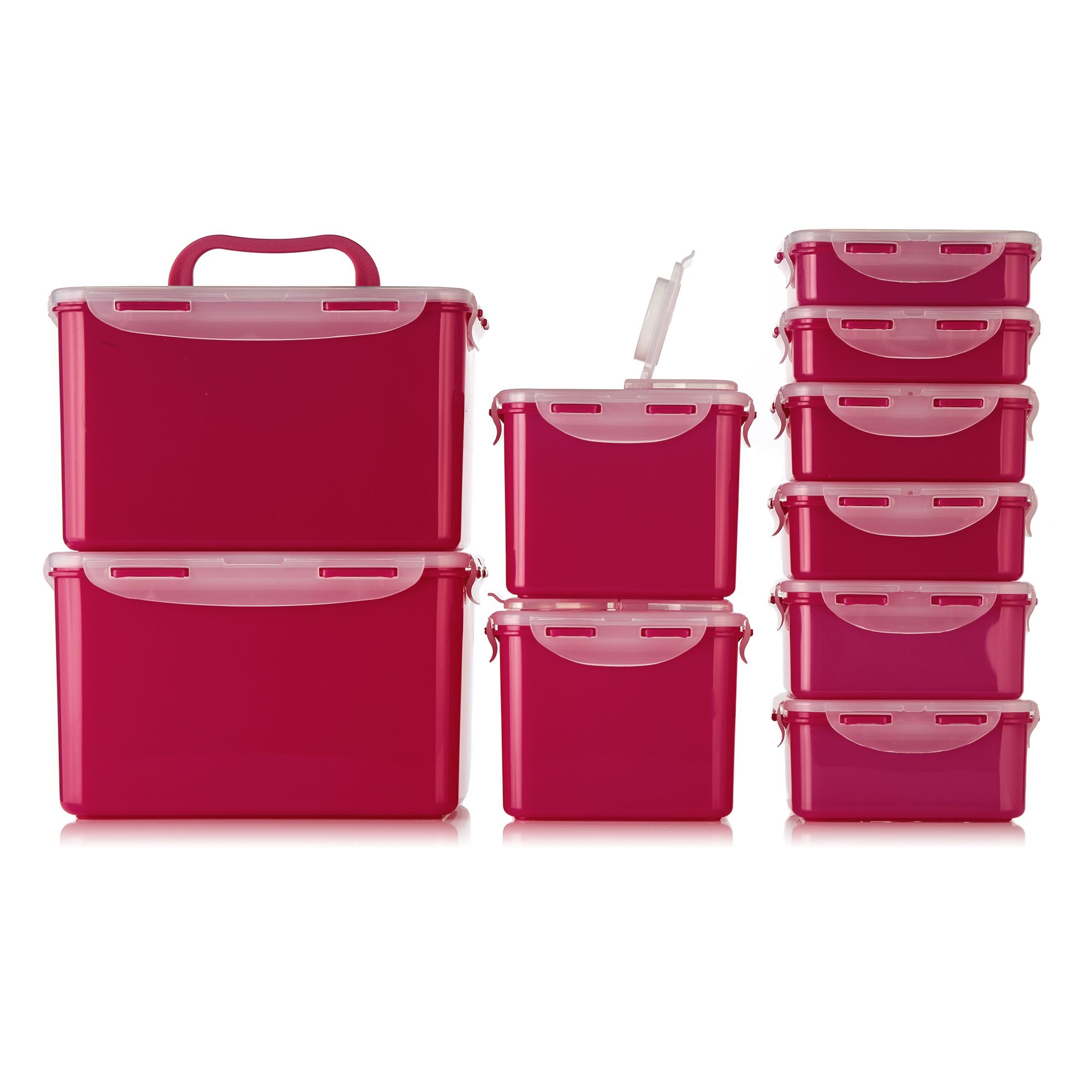 B-Ware LocknLock Frischhaltedosen 360ml-4,5l 10 Dosen