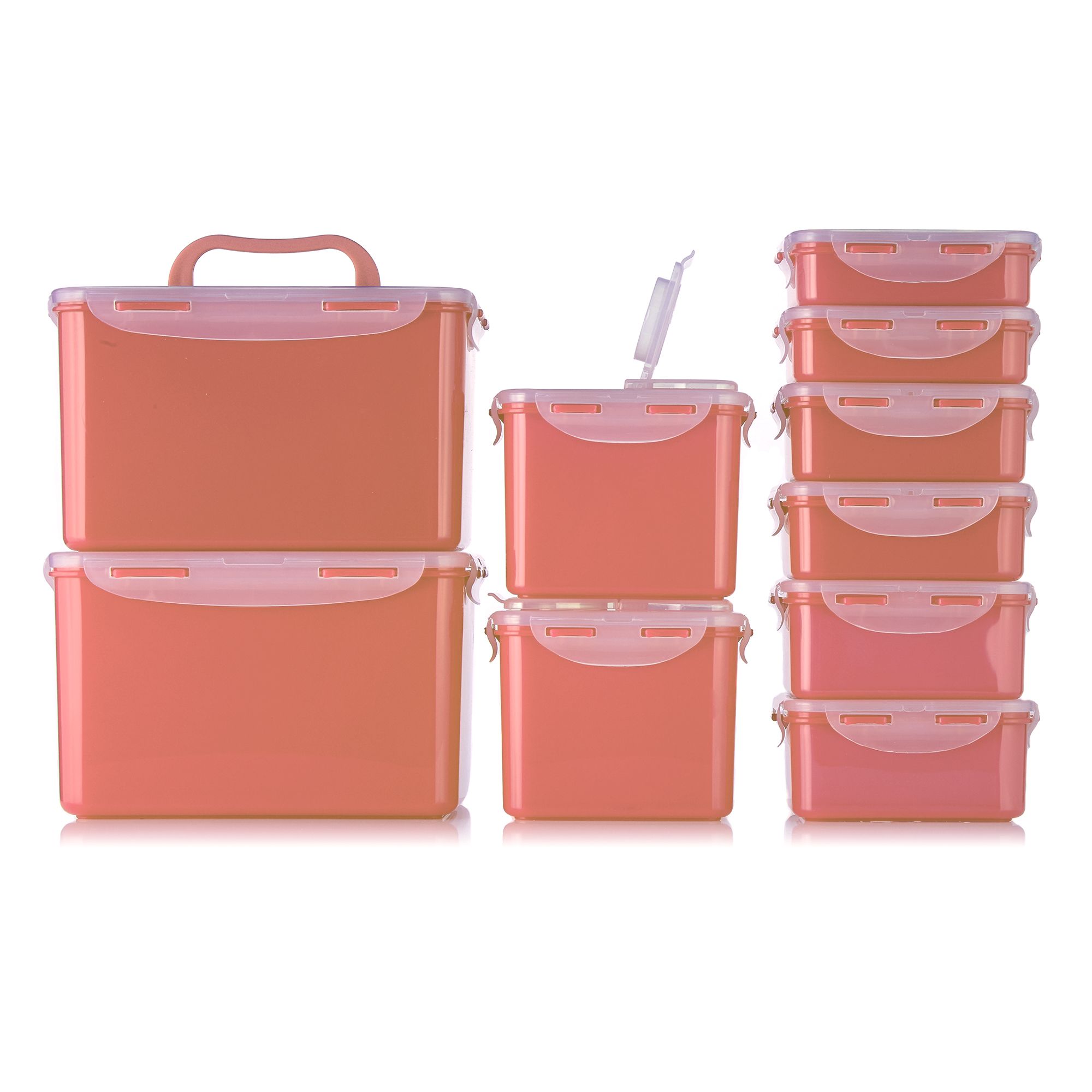 B-Ware LocknLock Frischhaltedosen 360ml-4,5l 10 Dosen
