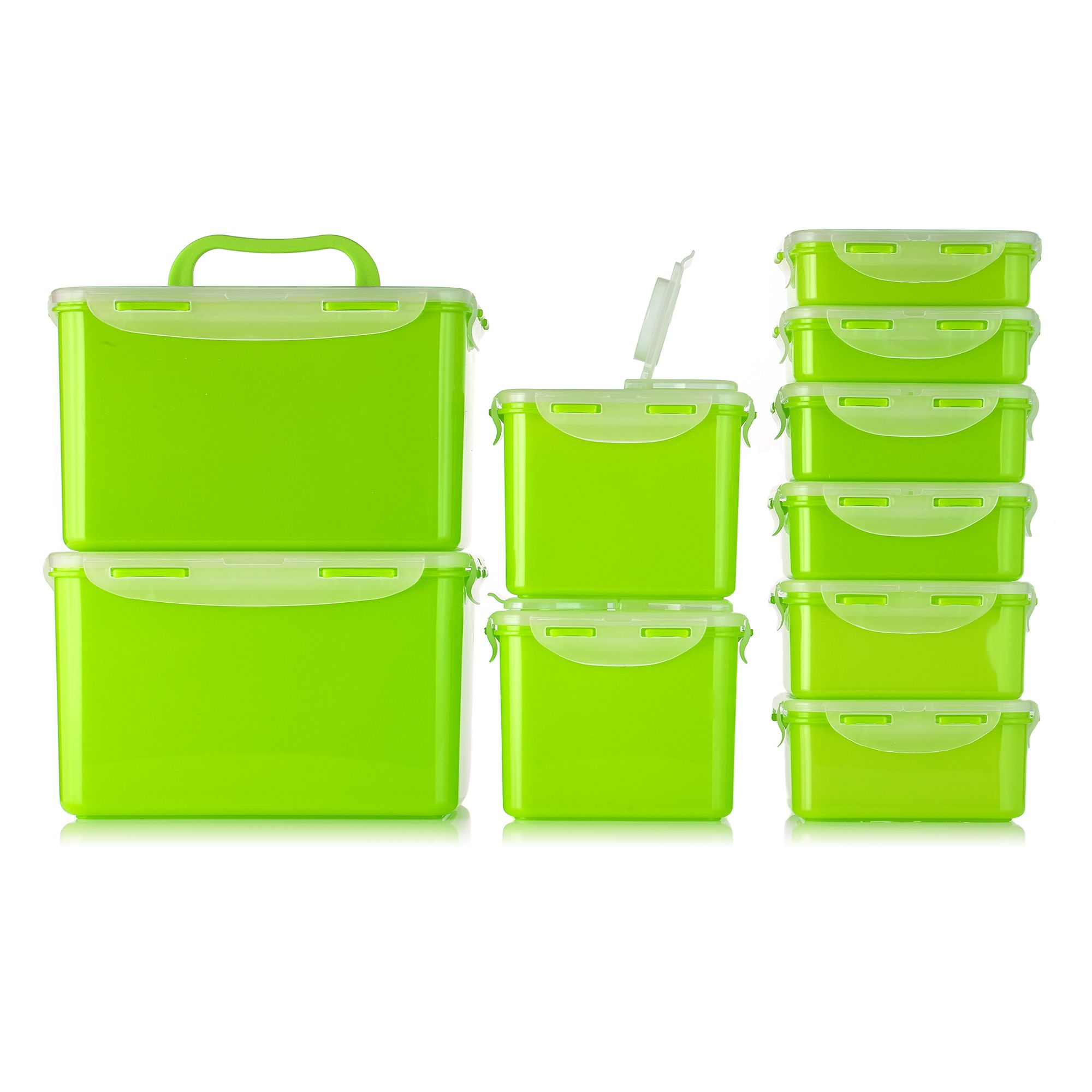 B-Ware LocknLock Frischhaltedosen 360ml-4,5l 10 Dosen