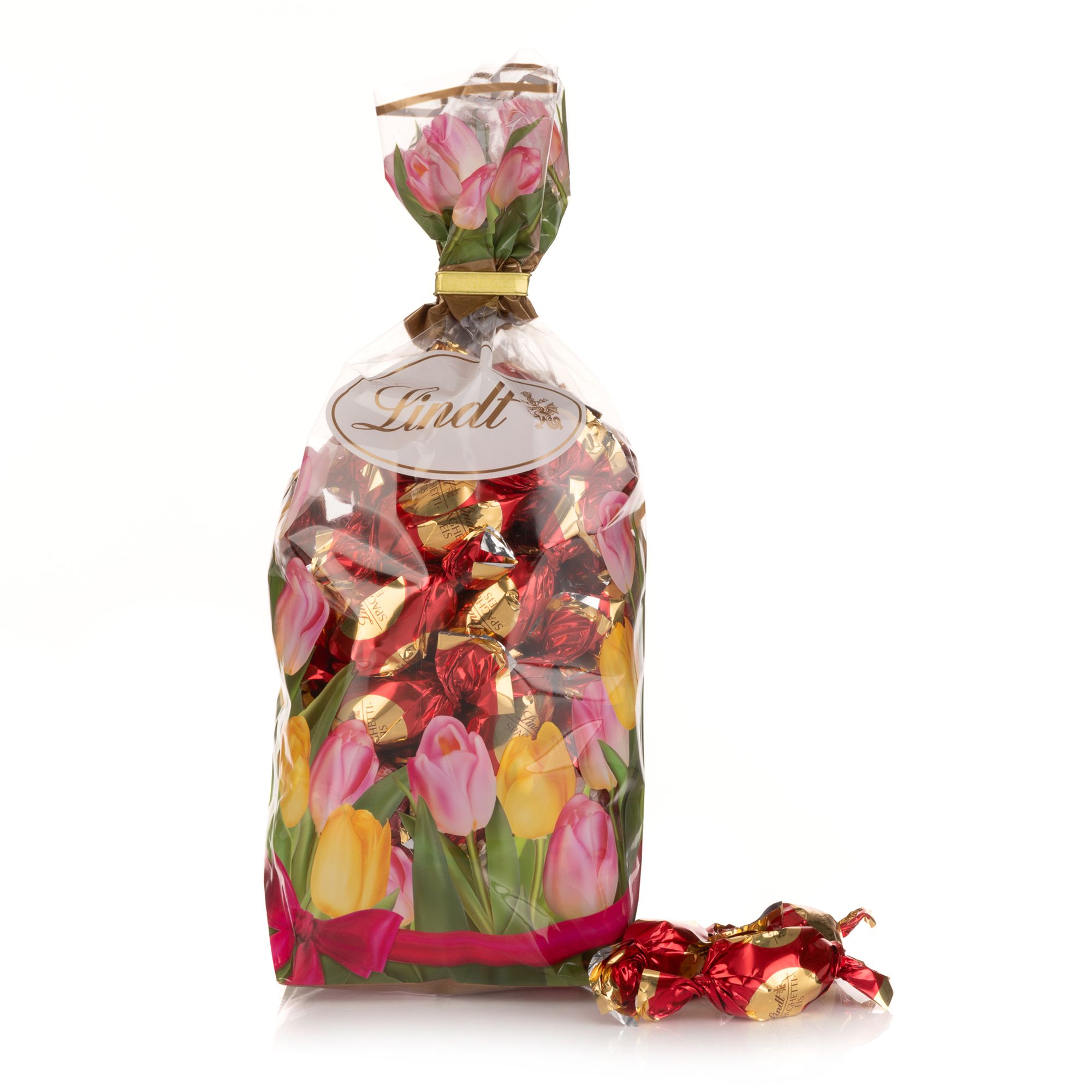 LINDT Erdbeer Duo Beutel 2 versch. Sorten exklusiv bei QVC Inhalt 597g, 50 Stück