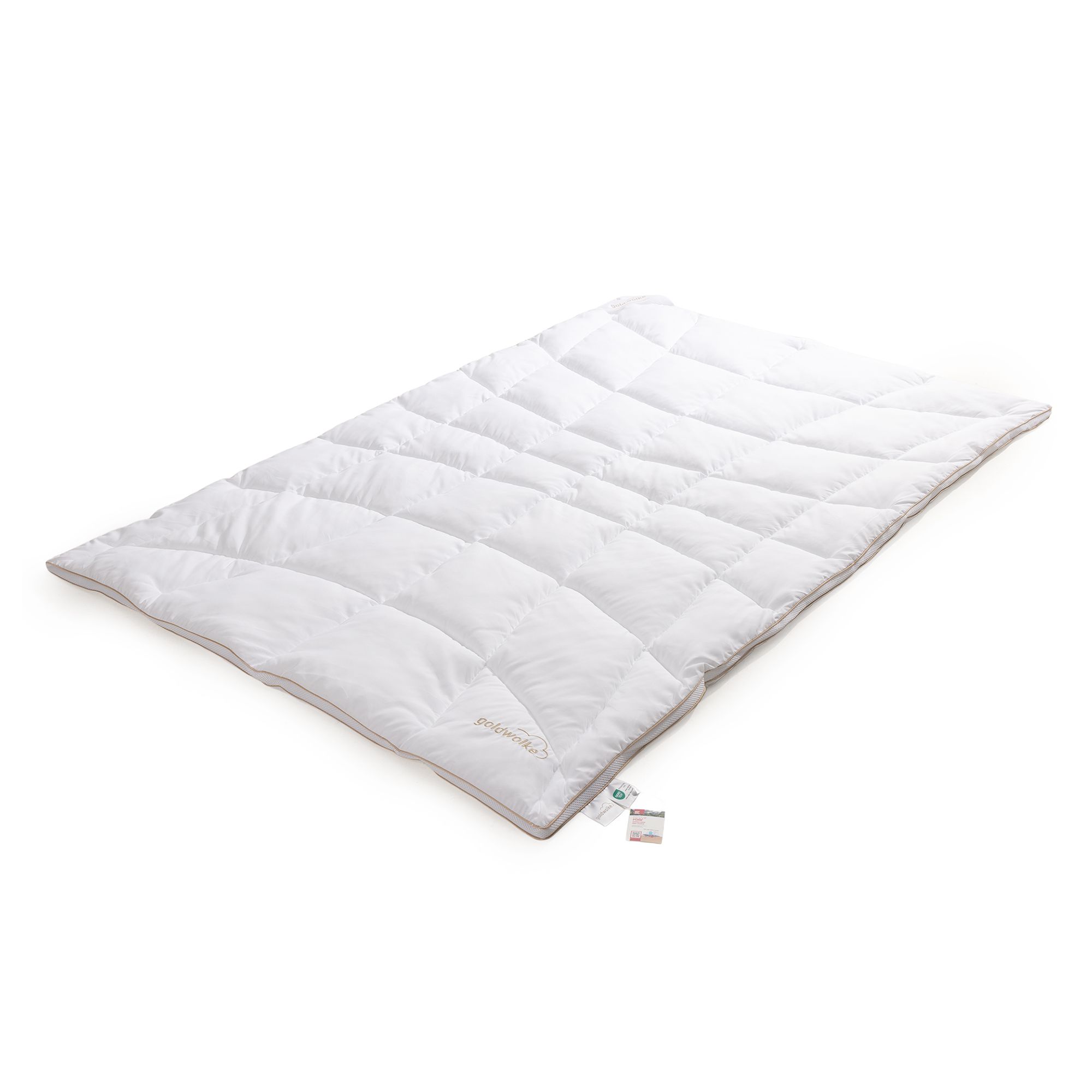 GOLDWOLKE 1 Ganzjahresdecke HeiQ Pure-Ausrüstung antimikrobiell f.Allergiker geeignet