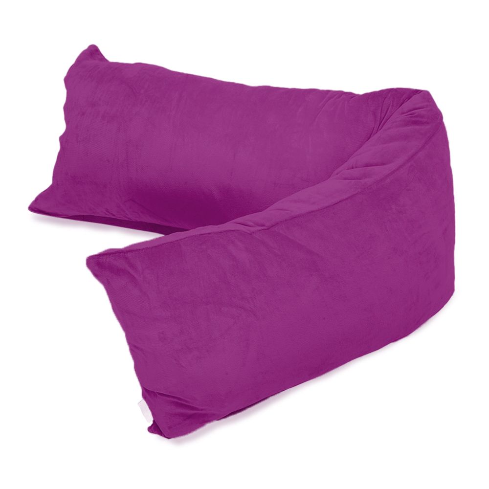 MONT CHALET Seitenschläferkissen- Bezug Mikrofaser Chinchilla uni, ca. 40x140cm