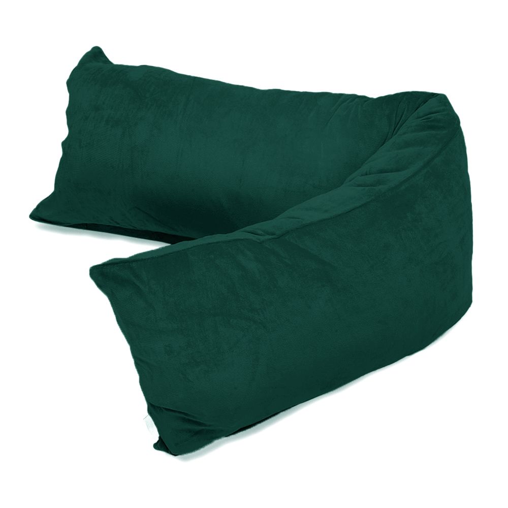 MONT CHALET Seitenschläferkissen- Bezug Mikrofaser Chinchilla uni, ca. 40x140cm