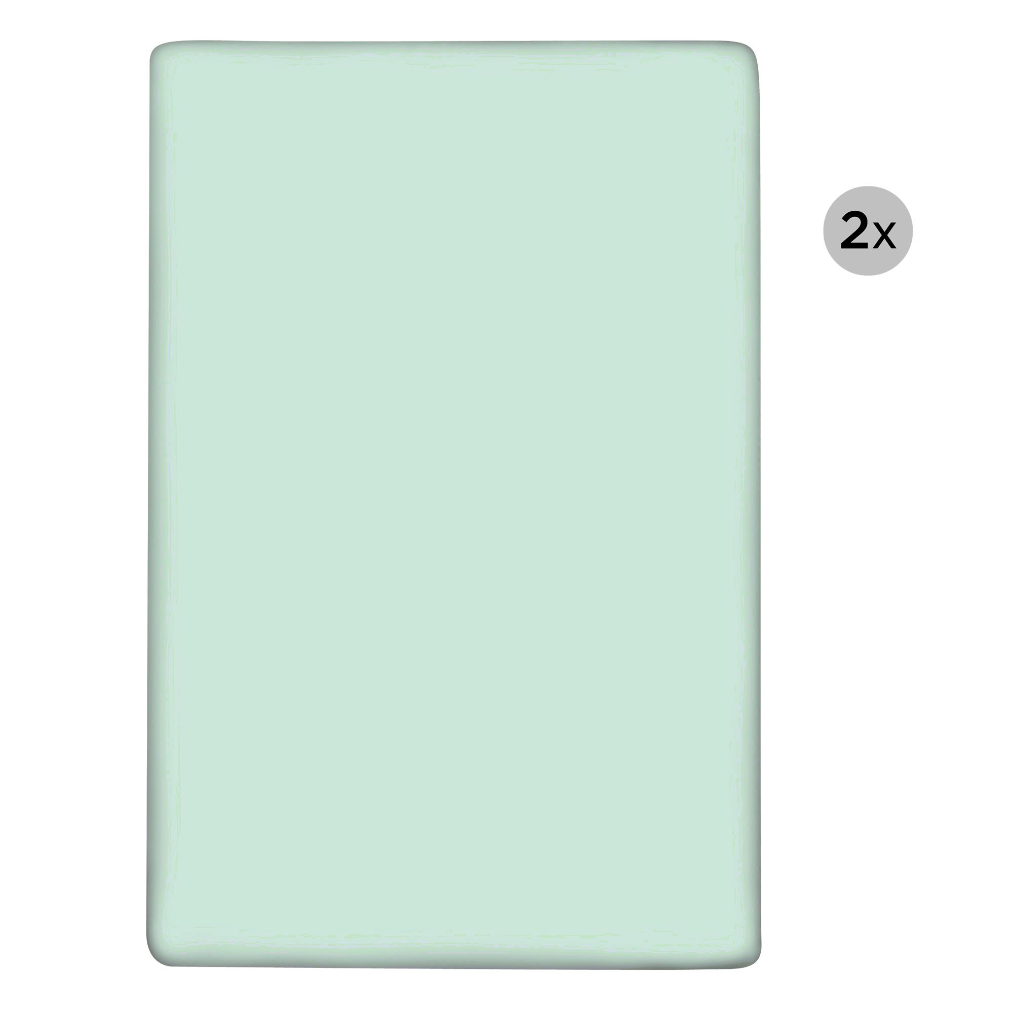 MONT CHALET 2 uni Spannbettlaken Normalgröße Mikrofaser Chinchilla ca. 100x200cm