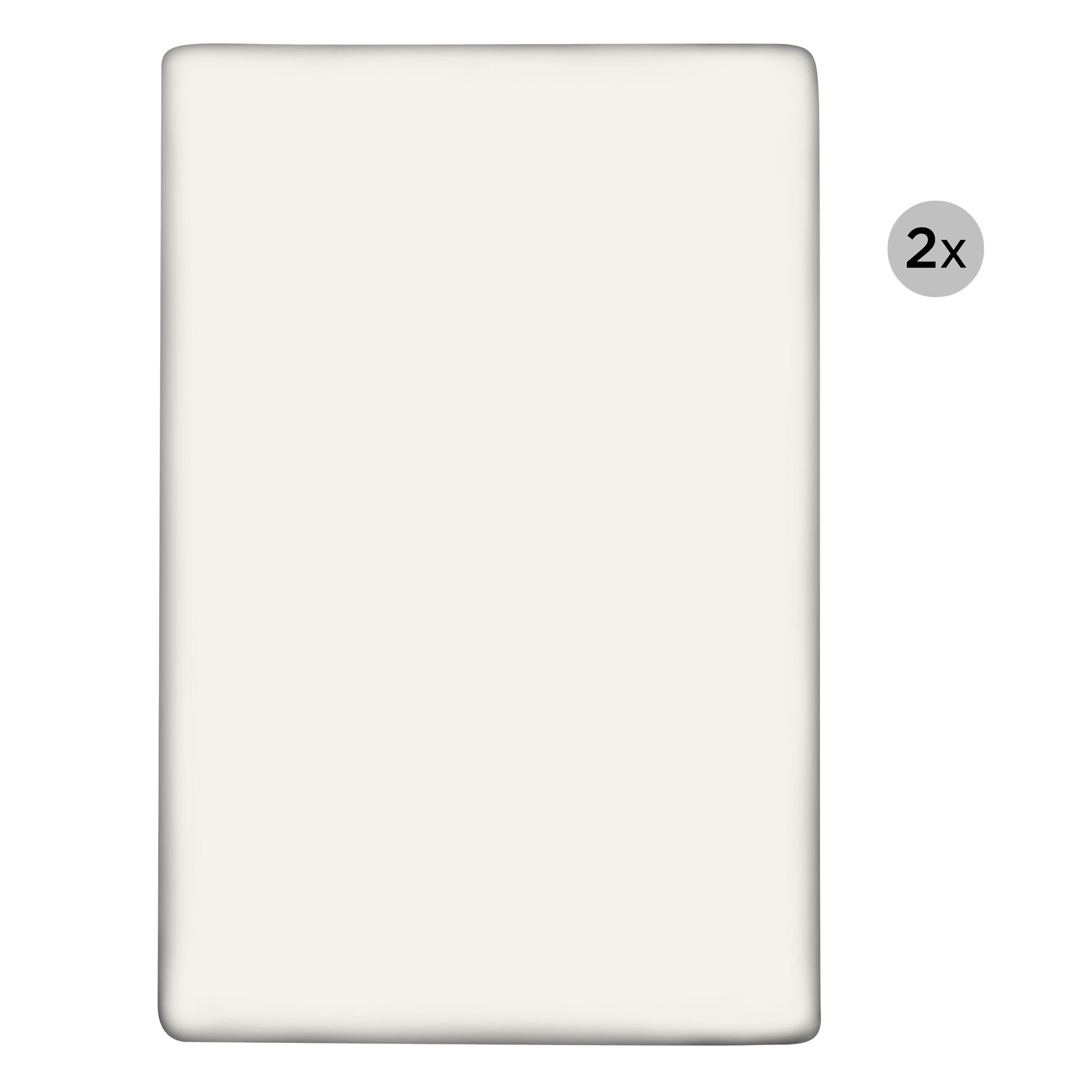 MONT CHALET 2 uni Spannbettlaken Normalgröße Mikrofaser Chinchilla ca. 100x200cm