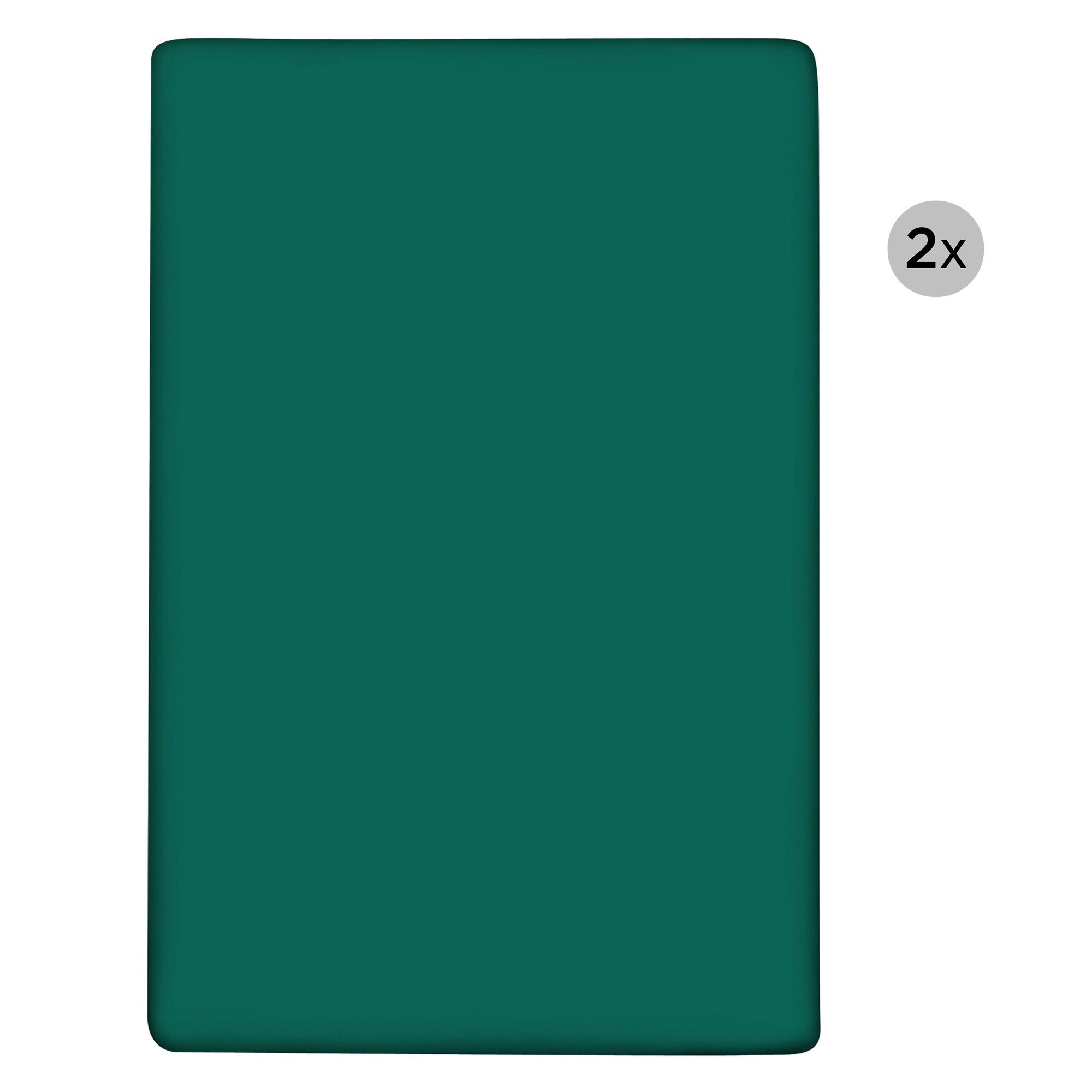 MONT CHALET 2 uni Spannbettlaken Normalgröße Mikrofaser Chinchilla ca. 100x200cm