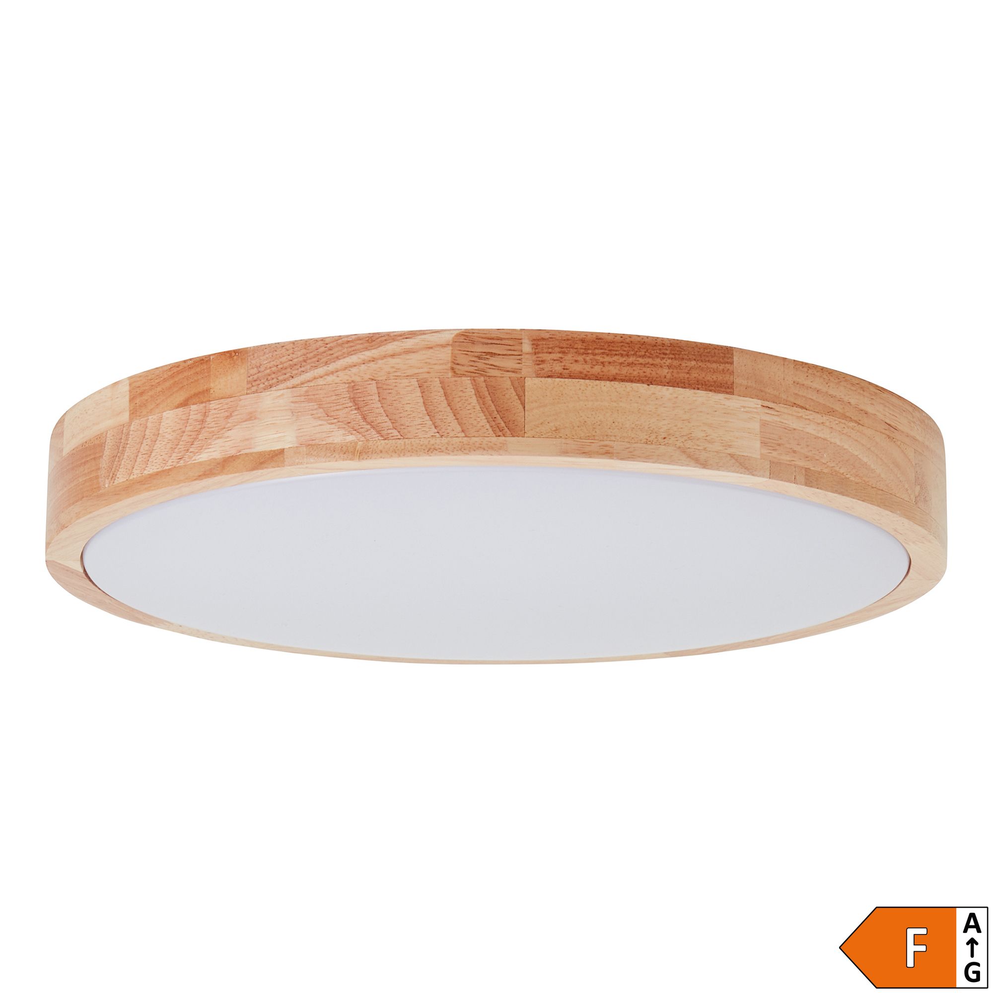 BRILLIANT LED Wand- & Deckenleuchte Slimline, Ø 39cm 22W, 2.300 Lumen, Energieeffizienzklasse F