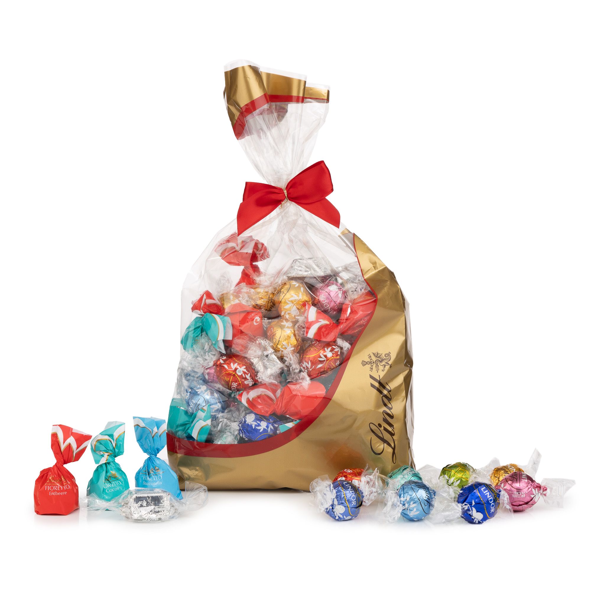  LINDT Sommertraum Lindor, Fioretto & Eispraline Eiscafé Inhalt 1.091g, 90Stk.