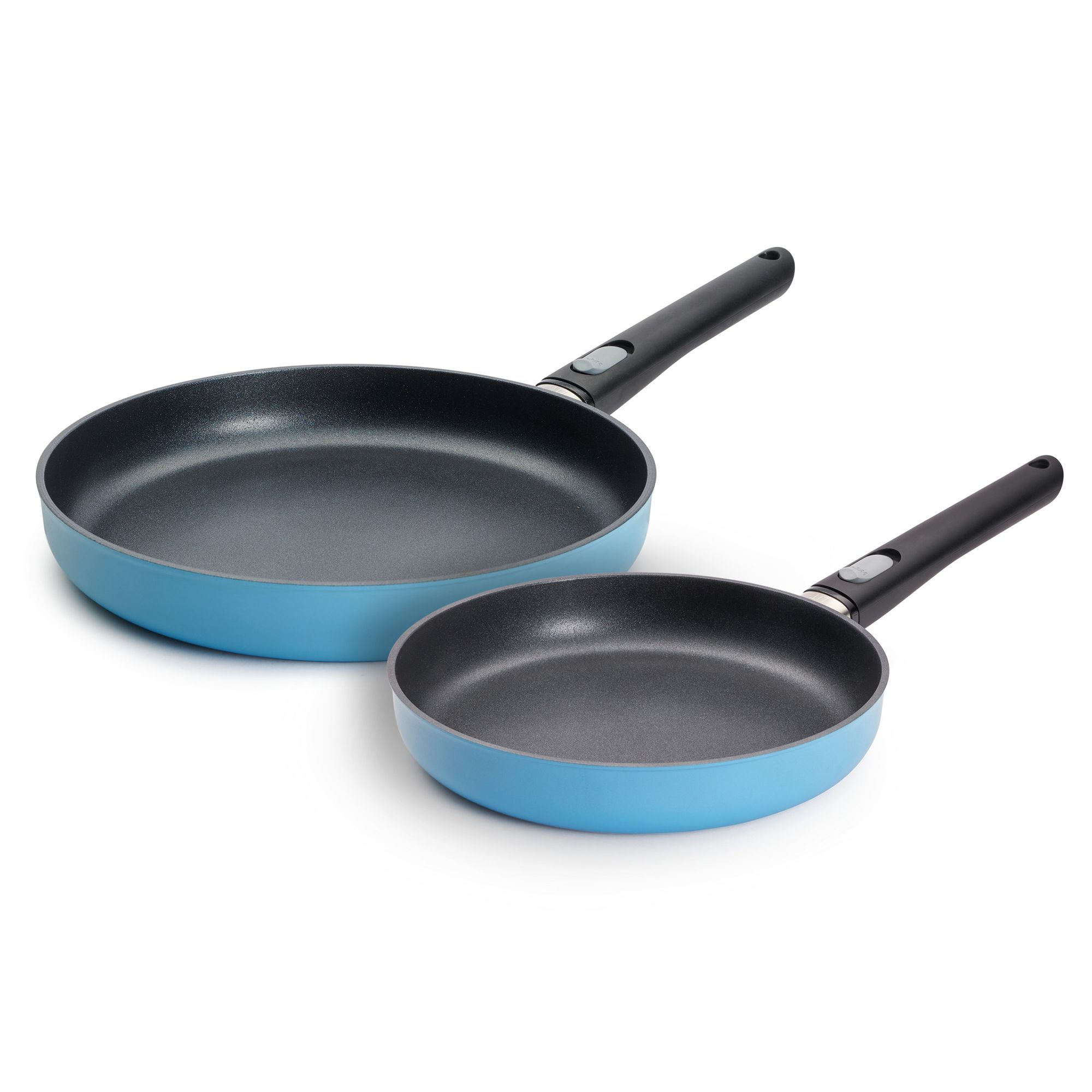 WOLL® Ecolour Pfannen-Set, 2tlg. Ø24 & 28cm, PFAS frei Made in Germany