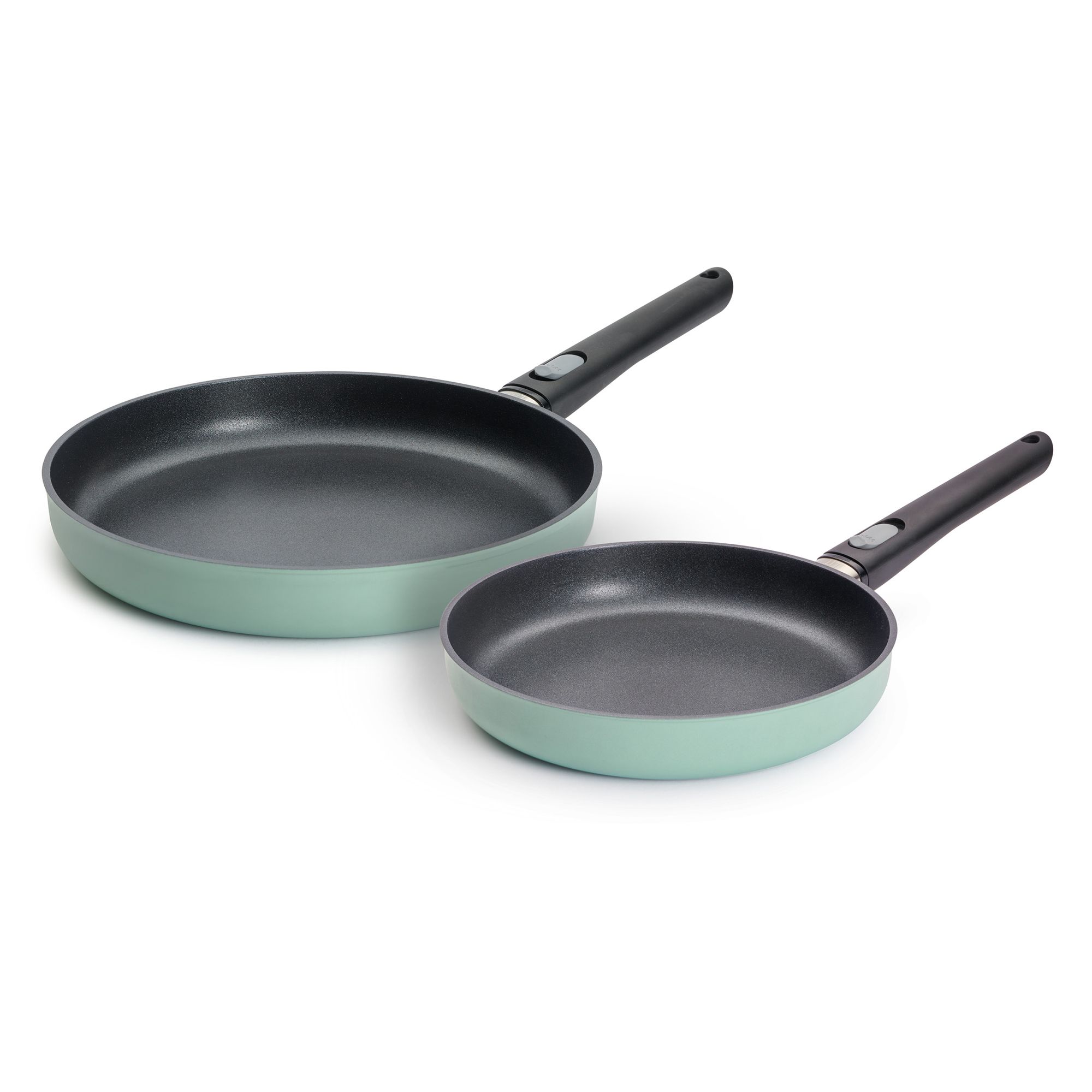 WOLL® Ecolour Pfannen-Set, 2tlg. Ø24 & 28cm, PFAS frei Made in Germany