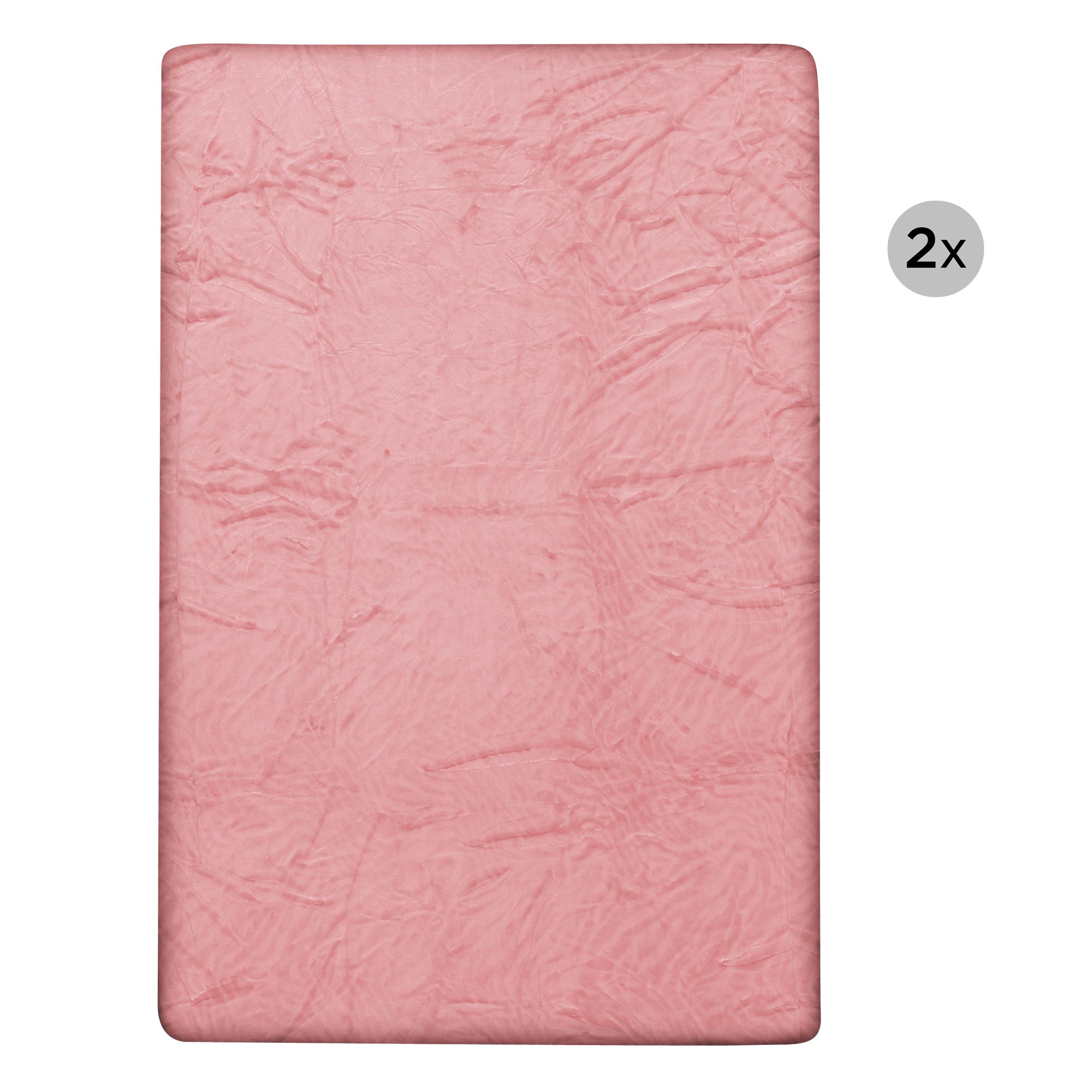 MONT CHALET 2 Fell-Spannbettlaken Hoch-/Tiefstruktur Mikrofaser Chinchilla ca. 100x200cm