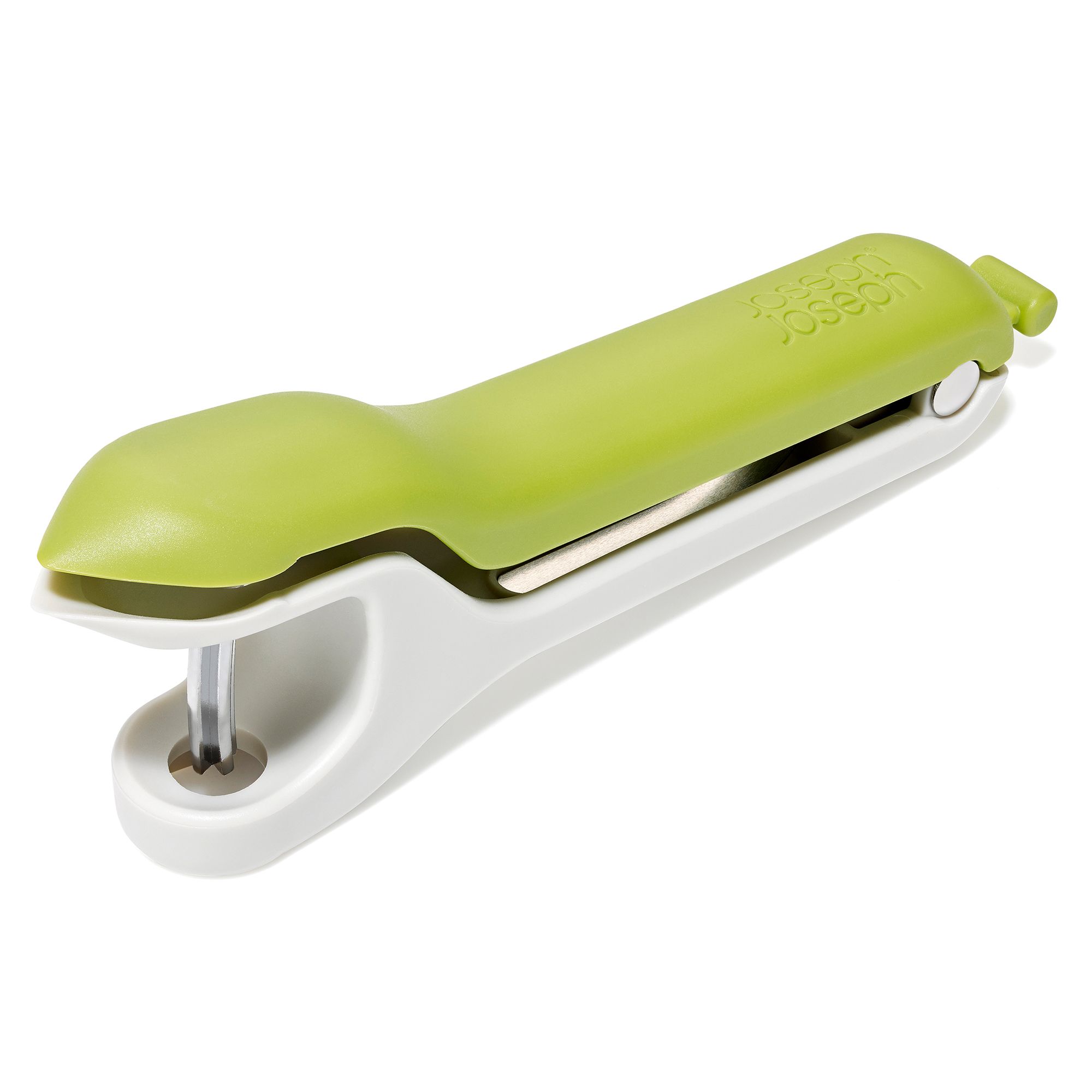 JOSEPH JOSEPH Tweezy™ 2-in-1 Entkerner und Schäler verriegelbare Griffe